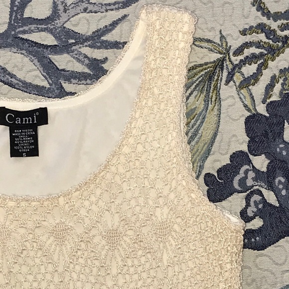 Cami Crochet Camisole, Size Small - Picture 2 of 10